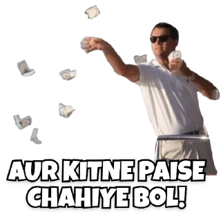Telegram sticker 💸 leonardo dicaprio