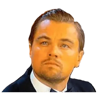 Telegram sticker 🥺 leonardo dicaprio