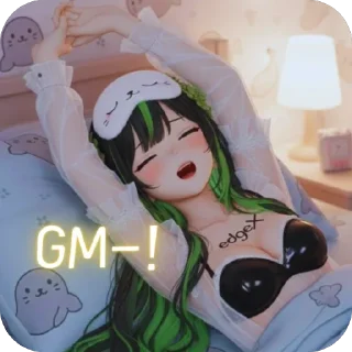 Sticker 🫥 edgeX_Maru_vvvv