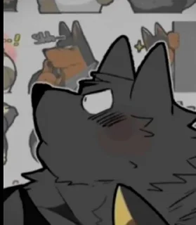 Video sticker 🤨 Hyaku1063 wolf sticker pack :: @fStikBot