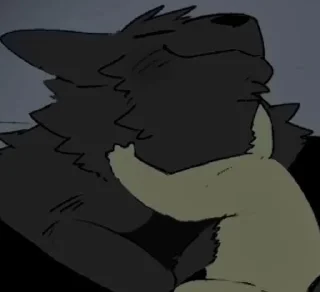 Video sticker 😊 Hyaku1063 wolf sticker pack :: @fStikBot