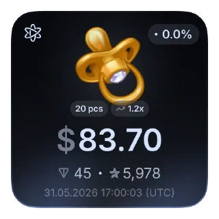 Telegram sticker 🎁 New Gifts @QuantMarketRobot