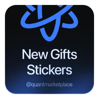 Sticker ❤️ New Gifts @QuantMarketRobot