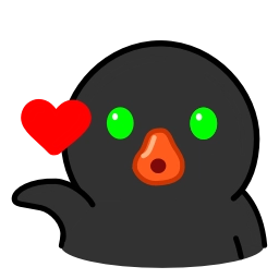 Telegram stiker 😘 Toxic Duck @Stickersey