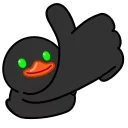 Video sticker 👍 Toxic Duck @Stickersey