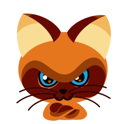 Sticker 😠 Котёнок Гав @TgEmojis