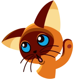 Sticker 👂 Котёнок Гав @TgEmojis