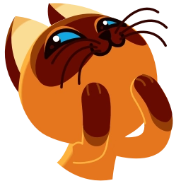 Sticker ☺️ Котёнок Гав @TgEmojis