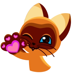 Sticker 😘 Котёнок Гав @TgEmojis