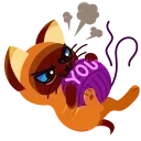 Video sticker 😠 Котёнок Г�...