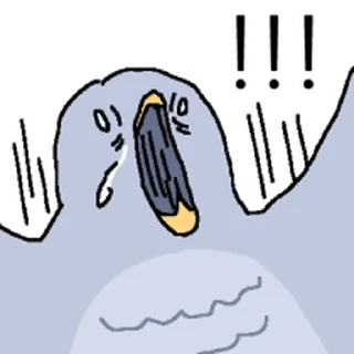 Sticker ⭐ 성질드런 뻐꾸기 @moe_sticker_bot