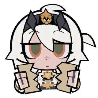 Telegram sticker 😕 Стикеры с Энби (не тырить)