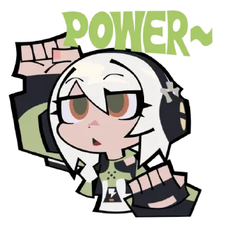 Telegram sticker 👍 Стикеры с Энби (не тырить)