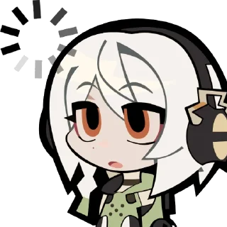 Telegram sticker 🤔 Стикеры с Энби (не тырить)