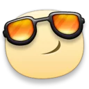 Telegram sticker 😎 Facebook by @subsequent