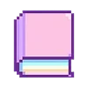 Sticker 📓 ˖ ⁺‧₊ 𝕡𝕚𝕩𝕖𝕝 𝕡𝕒𝕤𝕥𝕖𝕝 ₊‧⁺˖  | @esthedia