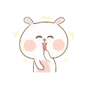 Telegram sticker 😈 Marshmallow Couple- @MochaStickers