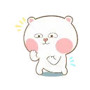 Telegram sticker 💪 Marshmallow Couple- @MochaStickers