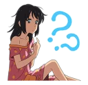 Telegram sticker 😳 Your Name (Kimi no Na wa)