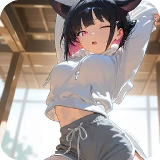 Telegram sticker 💇 Hellow