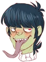 Video sticker 😏 Whimsicalcannibal X Gorillaz