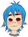 Video sticker 😳 Whimsicalcannibal X Gorillaz