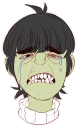 Telegram stiker 😭 Whimsicalcannibal X Gorillaz
