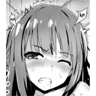 Telegram sticker 😶 @the_channels_of_walter Ahegao Hentai.
