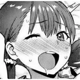Video sticker 😶 @the_channels_of_walter Ahegao Hentai.