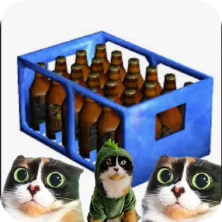 Telegram sticker 🍾 Кукіщі