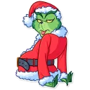 Telegram sticker 😝 Grinch