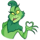 Telegram sticker 👌 Grinch