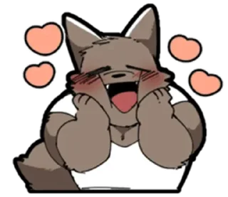Sticker 😊 Hyaku FURRY 2