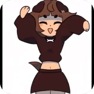 Telegram sticker 🫥 crydiaa арты