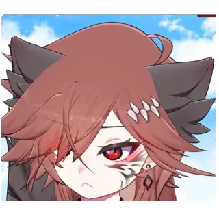 Telegram sticker 🫥 crydiaa арты