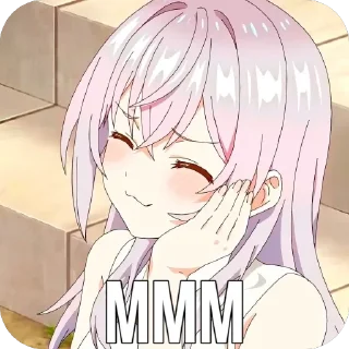 Sticker 🥰 Аля иногда кокетничает со мной по-русски ➡️ @EmojiRuBot