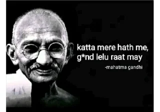 Sticker 😜 Gandhi Ji by Mr-Gamer