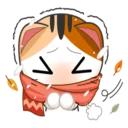 Telegram sticker ❄ Kisa
