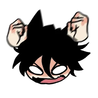 Telegram sticker 😡 Edgy Catboy ReMix :: @fStikBot