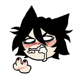 Video sticker 🤬 Edgy Catboy ReMix :: @fStikBot