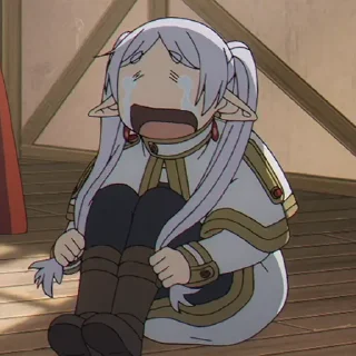 Telegram sticker 🔮 Frieren S2 - @TodorokiShouto