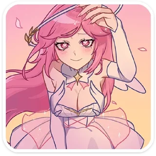 Телеграм стикер ❤️ Сиерин; @stickersvk18 + @yooshi69