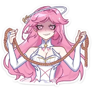 Телеграм стикер 😈 Сиерин; @stickersvk18 + @yooshi69