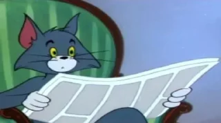 Sticker 😳 تام فنان متعصب