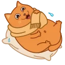Sticker 😂 Bubo the Scarfcat