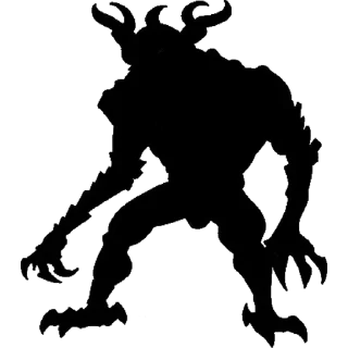 Telegram stiker 👹 Shadow Monsters @PunjabiSticker