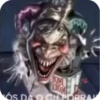 Telegram sticker 🖼 só vilão @zombeteiro