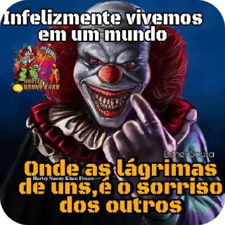 Telegram sticker 🖼 só vilão @zombeteiro