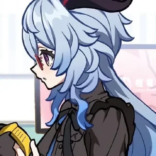 Telegram stiker 😷 Ganyu