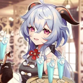 Telegram stiker 😟 Ganyu